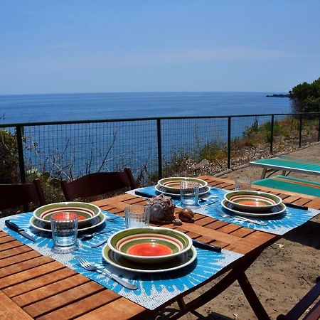 Riviera Degli Eucalipti - Cottage In Riva Al Mare 아치레알레 외부 사진