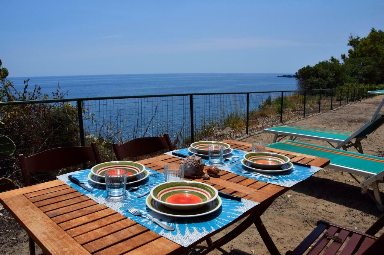 Riviera Degli Eucalipti - Cottage In Riva Al Mare 아치레알레 외부 사진